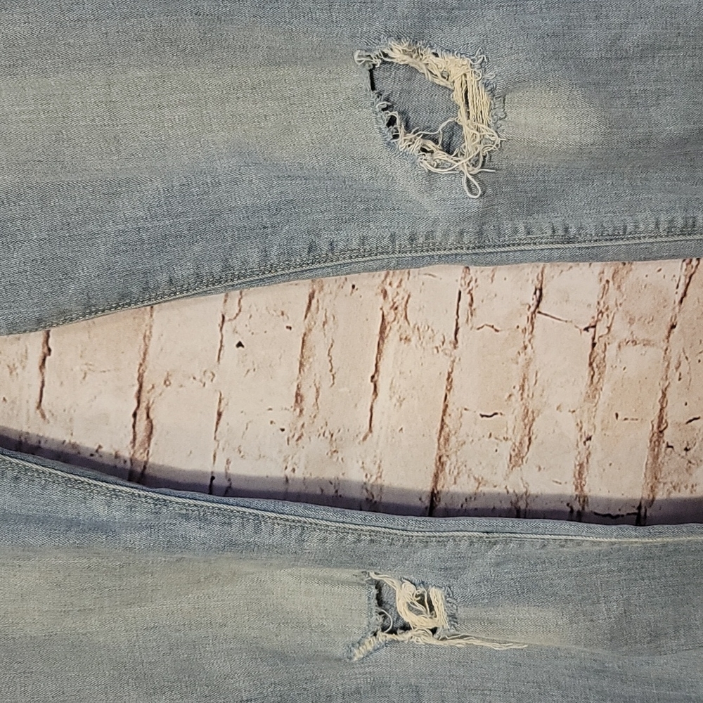 Excellent Lucky Brand distressed skinny jeans sz 26 - Picture 4 of 8